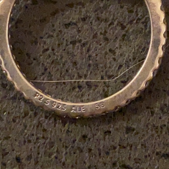 Pandora Timeless Elegance Blue Ring - Picture 3 of 7